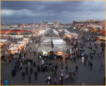 private 2 days 1 night tour from Casablanca to Marrakech