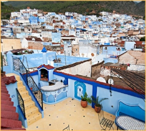 private 2 days 1 night tour from Casablanca to Chefchaouen